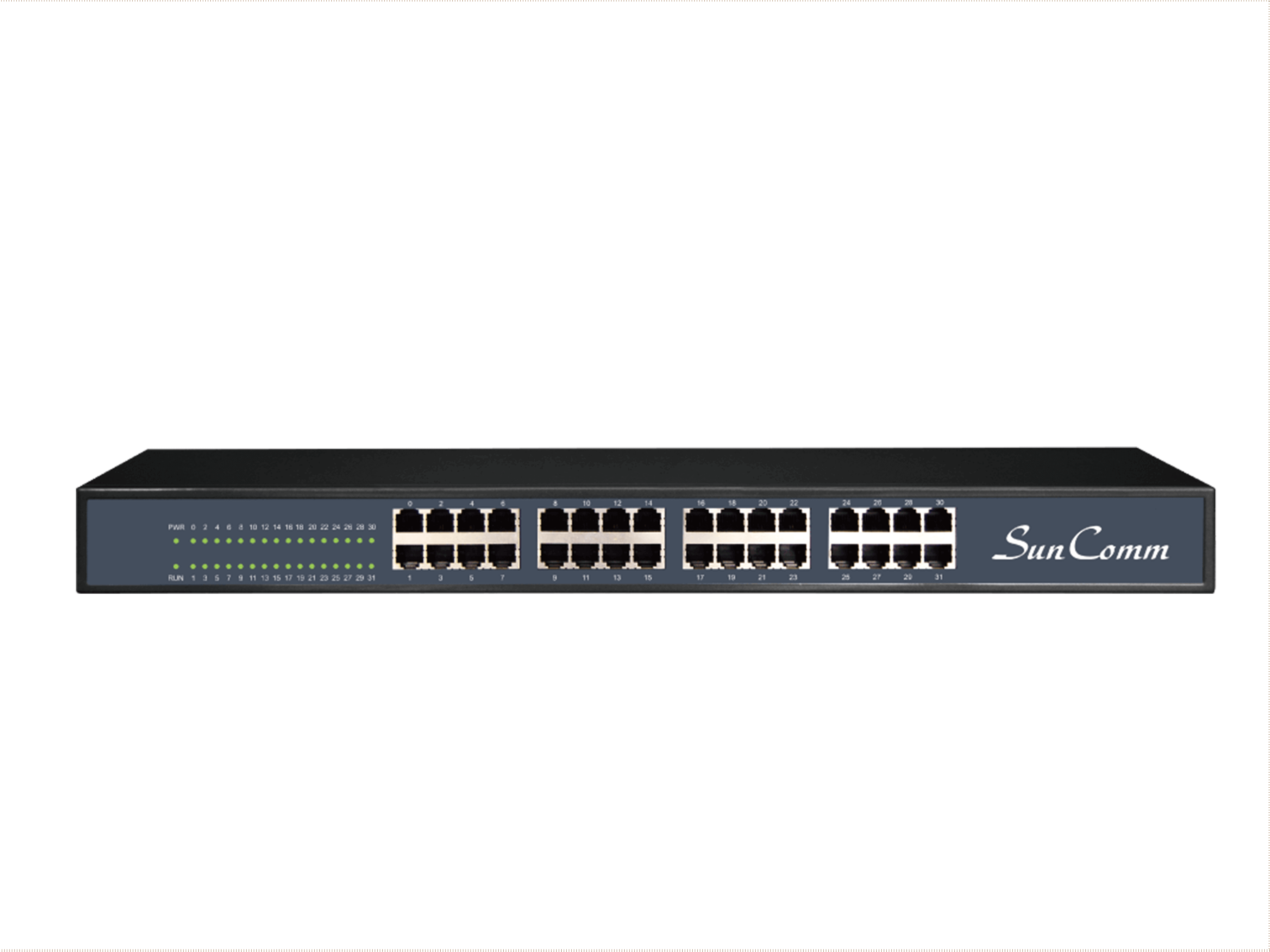 SC-032-S SIP Gateway with FXS (32 RJ-11)